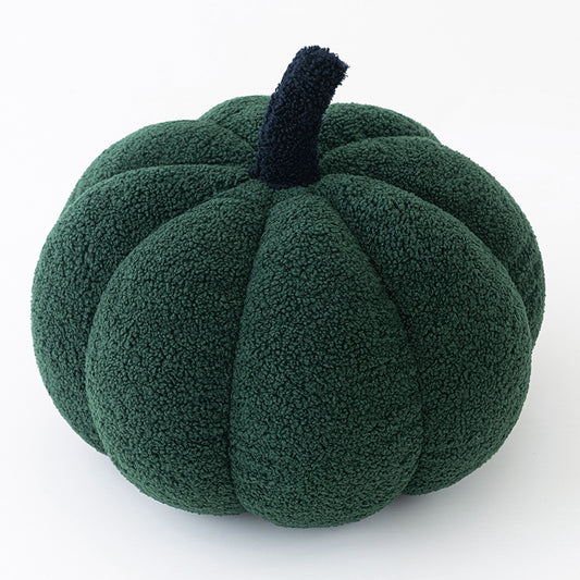 Pumpkin Cushions, Dark Green, 14"