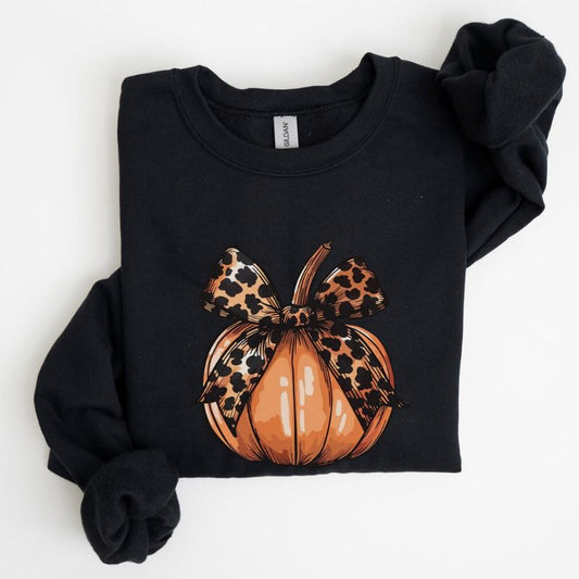 Leopard Pumpkin Sweatshirt